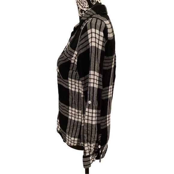 Thread & Supply Plaid Button Down Shirt Long Sleeve Casual Everyday - Picture 3 of 9